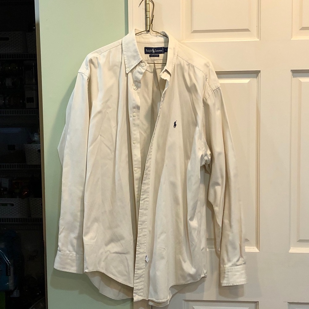 Ralph Lauren Large White Button Down